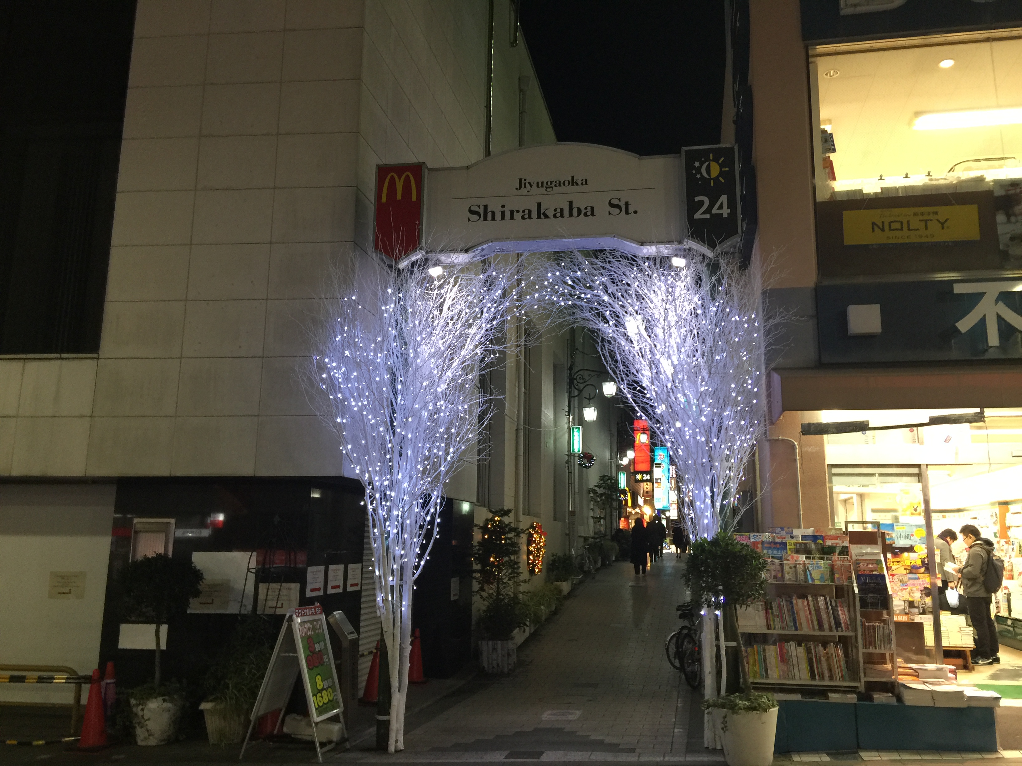 自由が丘の街全体がクリスマスモードになってます！！