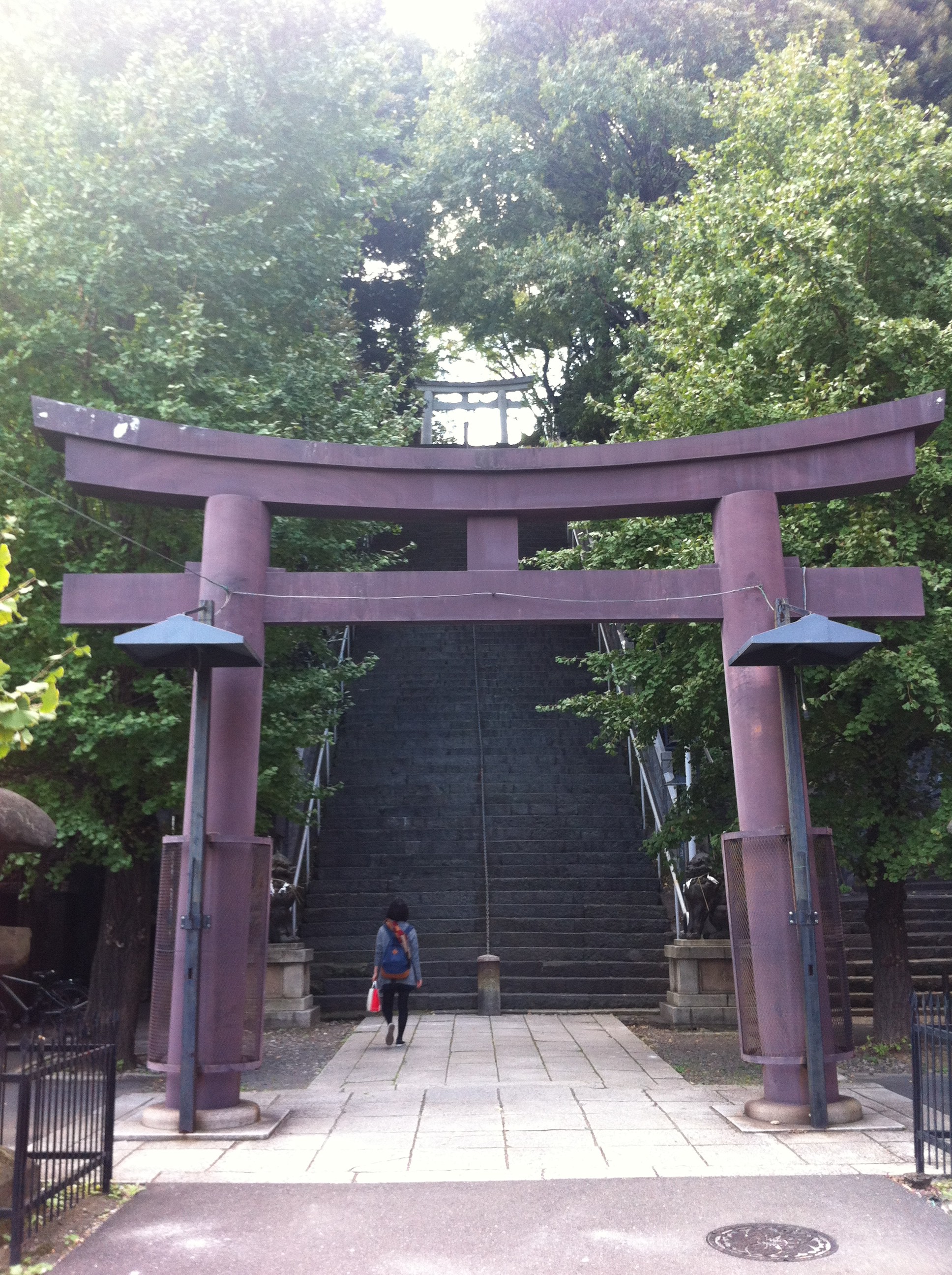 「出世の石段」愛宕神社