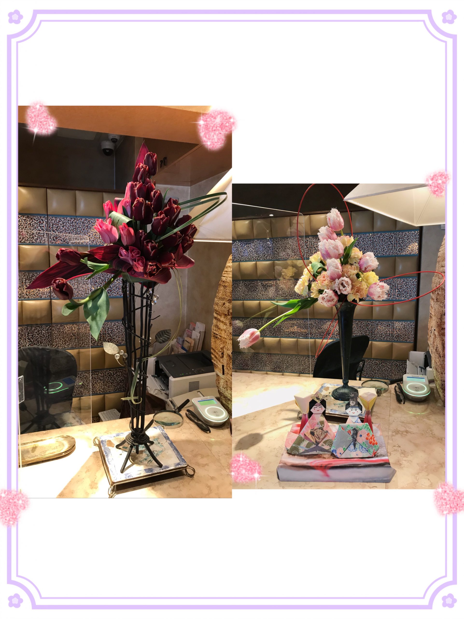 赤色のチューリップ🌷の花言葉は？